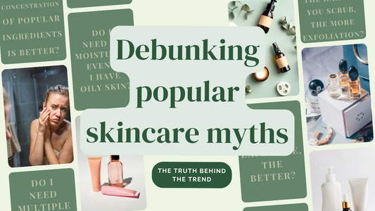 blog feature image debunk skincare myths why your skincare isn't working